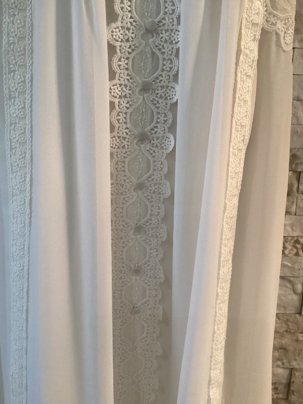 Caroline Constas white lace maxi slip dress (NWT) - Picture 5 of 16